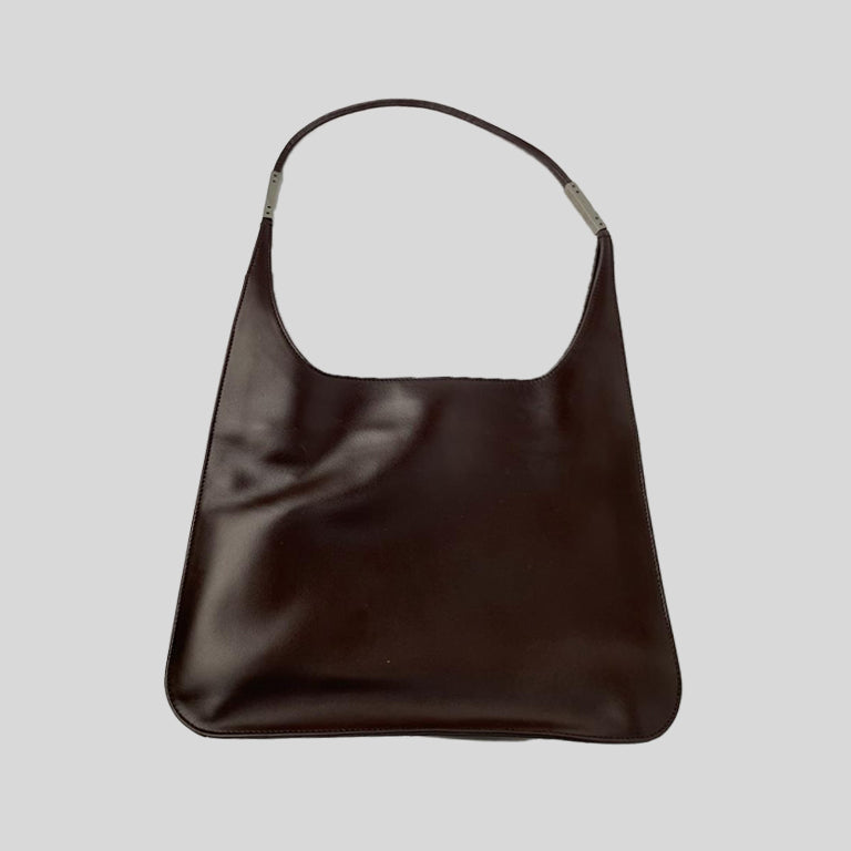 Gucci Brown Leather Shoulder Bag